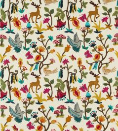 Forest of Dean Fabric by Sanderson Brights/Multi Forest of Dean Fabric by Sanderson Brights/Multi