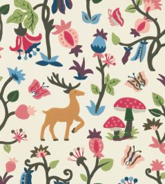 Forest of Dean Wallpaper by Sanderson Mulberry/Multi Forest of Dean Wallpaper by Sanderson Mulberry/Multi