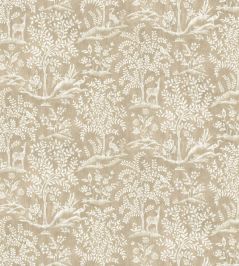 Foret Fabric by Nina Campbell Neutral Foret Fabric by Nina Campbell Neutral