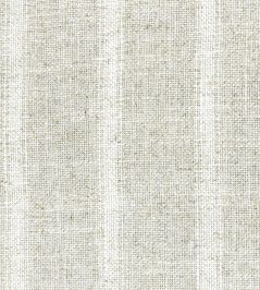Forfar Stripe Fabric by Ian Mankin Ivory Forfar Stripe Fabric by Ian Mankin Ivory