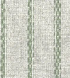 Forfar Stripe Fabric by Ian Mankin Moss Forfar Stripe Fabric by Ian Mankin Moss