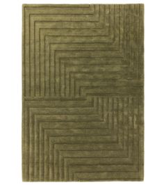Form Rug by Asiatic Green Form Rug by Asiatic Green
