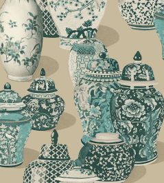 Fragile Wallpaper by Eijffinger Green Fragile Wallpaper by Eijffinger Green