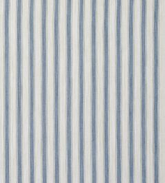 Frances Stripe Fabric by Colefax and Fowler Blue Frances Stripe Fabric by Colefax and Fowler Blue