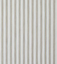 Frances Stripe Fabric by Colefax and Fowler Stone Frances Stripe Fabric by Colefax and Fowler Stone