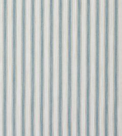 Frances Stripe Fabric by Colefax and Fowler Teal Frances Stripe Fabric by Colefax and Fowler Teal