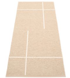 Fred Runner Rug by Pappelina Beige/Vanilla Fred Runner Rug by Pappelina Beige/Vanilla