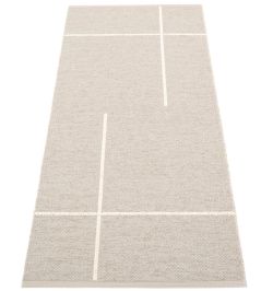 Fred Runner Rug by Pappelina Linen/Vanilla Fred Runner Rug by Pappelina Linen/Vanilla