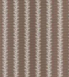 French Stripe Wallpaper by Anna French Brown French Stripe Wallpaper by Anna French Brown