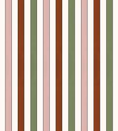 French Stripes Wallpaper by Ottoline Green/red/pink French Stripes Wallpaper by Ottoline Green/red/pink