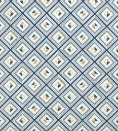 Fresco Fabric by Christopher Farr Cloth Indigo Fresco Fabric by Christopher Farr Cloth Indigo