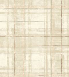 Fresco Plaid Wallpaper by Madeaux 03 Sienna Fresco Plaid Wallpaper by Madeaux 03 Sienna