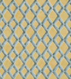 Fresco Trellis Wallpaper by Cole & Son Hyacinth on Ochre Fresco Trellis Wallpaper by Cole & Son Hyacinth on Ochre