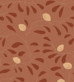Fresh Lemons Wallpaper by Tres Tintas Red Fresh Lemons Wallpaper by Tres Tintas Red