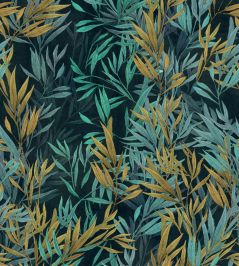 Freshwater Grass Wallpaper by MINDTHEGAP Teal Freshwater Grass Wallpaper by MINDTHEGAP Teal