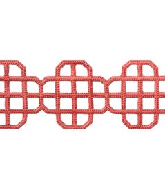 Fret Applique Trimming by Thibaut Coral Fret Applique Trimming by Thibaut Coral
