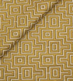Fret Maze Fabric by Jim Thompson Topaz Fret Maze Fabric by Jim Thompson Topaz