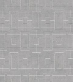 Fretwork Wallpaper by Coordonne Concrete Fretwork Wallpaper by Coordonne Concrete