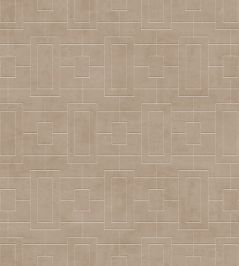 Fretwork Wallpaper by Coordonne Stone Fretwork Wallpaper by Coordonne Stone