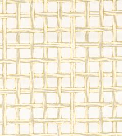 Fretwork Print Fabric by Scion Honey Fretwork Print Fabric by Scion Honey