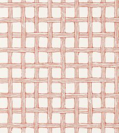 Fretwork Wallpaper by Scion Ladybird Red Fretwork Wallpaper by Scion Ladybird Red