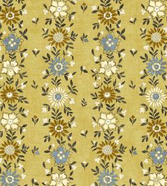 Freya Fabric by Lewis & Wood Forsythia Freya Fabric by Lewis & Wood Forsythia