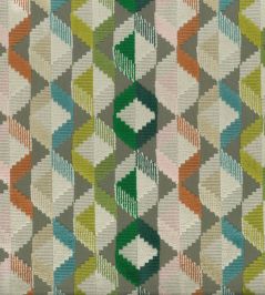 Freya Fabric by Osborne & Little Emerald/Chartreuse/Peacock Freya Fabric by Osborne & Little Emerald/Chartreuse/Peacock