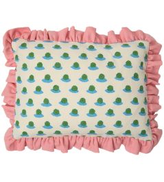 Frill Berry Cushion 40 x 30cm by Molly Mahon Grass Frill Berry Cushion 40 x 30cm by Molly Mahon Grass