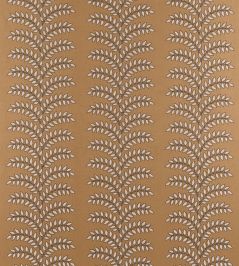 Frondescence Embroidery Fabric by Anna French Copper Frondescence Embroidery Fabric by Anna French Copper