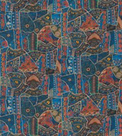 Front Row Fabric by GP & J Baker Jewel Blue Front Row Fabric by GP & J Baker Jewel Blue