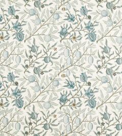 Fruit Wide Width Fabric by Morris & Co Mineral Blue Fruit Wide Width Fabric by Morris & Co Mineral Blue