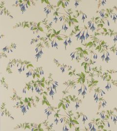 Fuchsia Wallpaper by Colefax and Fowler Blue/Leaf Fuchsia Wallpaper by Colefax and Fowler Blue/Leaf