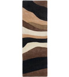 Fuji Runner Rug by Elitis Chocolat Fuji Runner Rug by Elitis Chocolat