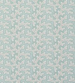 Fulwood Fabric by Colefax and Fowler Aqua Fulwood Fabric by Colefax and Fowler Aqua