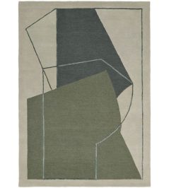 Furbo Rug by Linie Design Moss Furbo Rug by Linie Design Moss