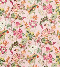 Fusang Tree Fabric by Sanderson Peach Blossom Fusang Tree Fabric by Sanderson Peach Blossom