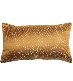 Galerie Cushion 30 x 50cm by Maison Casamance Ocre Galerie Cushion 30 x 50cm by Maison Casamance Ocre