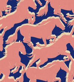 Galope Wallpaper by Coordonne Cobalt Galope Wallpaper by Coordonne Cobalt
