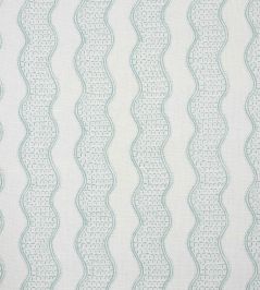 Gambol Fabric by Jim Thompson No.9 Aqua Gambol Fabric by Jim Thompson No.9 Aqua