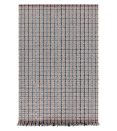 Garden Layers Checks Rug by GAN Blue Garden Layers Checks Rug by GAN Blue
