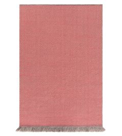 Garden Layers Diagonal Rug by GAN Almond-Red Garden Layers Diagonal Rug by GAN Almond-Red
