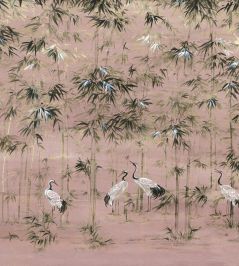 Garzas Mural by Coordonne Rose Garzas Mural by Coordonne Rose