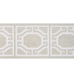 Gate Applique Tape Trimming by Thibaut Linen Gate Applique Tape Trimming by Thibaut Linen