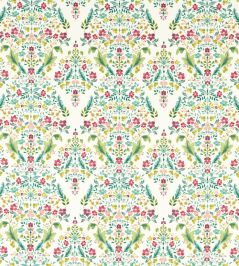 Gawthorpe Cream Fabric by Studio G Multi Gawthorpe Cream Fabric by Studio G Multi