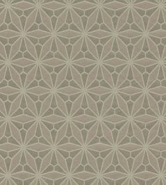 Geo Floral Wallpaper by Eijffinger Brown/Taupe Geo Floral Wallpaper by Eijffinger Brown/Taupe