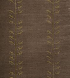Geo Leaf Sisal Wallpaper by Schumacher Metallic Gold & Sepia Geo Leaf Sisal Wallpaper by Schumacher Metallic Gold & Sepia