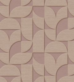 Geometric Arches Wallpaper by Eijffinger Rose Geometric Arches Wallpaper by Eijffinger Rose