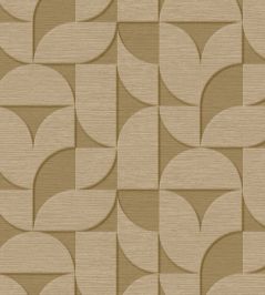 Geometric Arches Wallpaper by Eijffinger Sand Geometric Arches Wallpaper by Eijffinger Sand