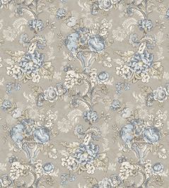 Georgia Wallpaper by Lewis & Wood Blue Oyster Georgia Wallpaper by Lewis & Wood Blue Oyster
