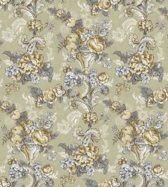 Georgia Fabric by Lewis & Wood Gold Slate Georgia Fabric by Lewis & Wood Gold Slate
